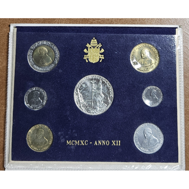 Euromince mince Vatikán 8 mincí 1974 (BU)