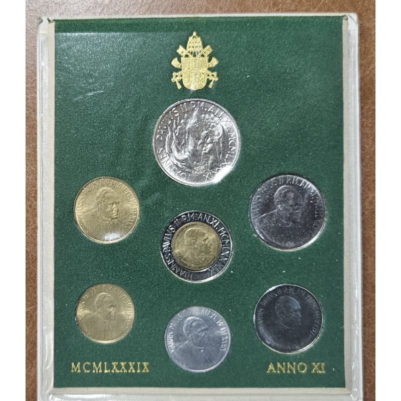 euroerme érme Vatikán 8 érme 1974 (BU)