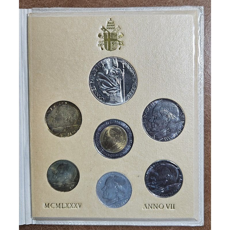 Euromince mince Vatikán 8 mincí 1974 (BU)