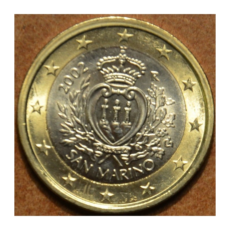 euroerme érme 1 Euro San Marino 2002 (UNC)