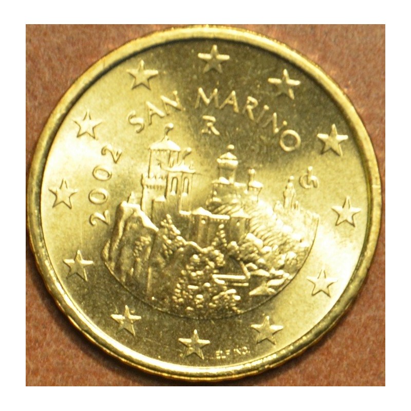 Euromince mince 50 cent San Marino 2002 (UNC)