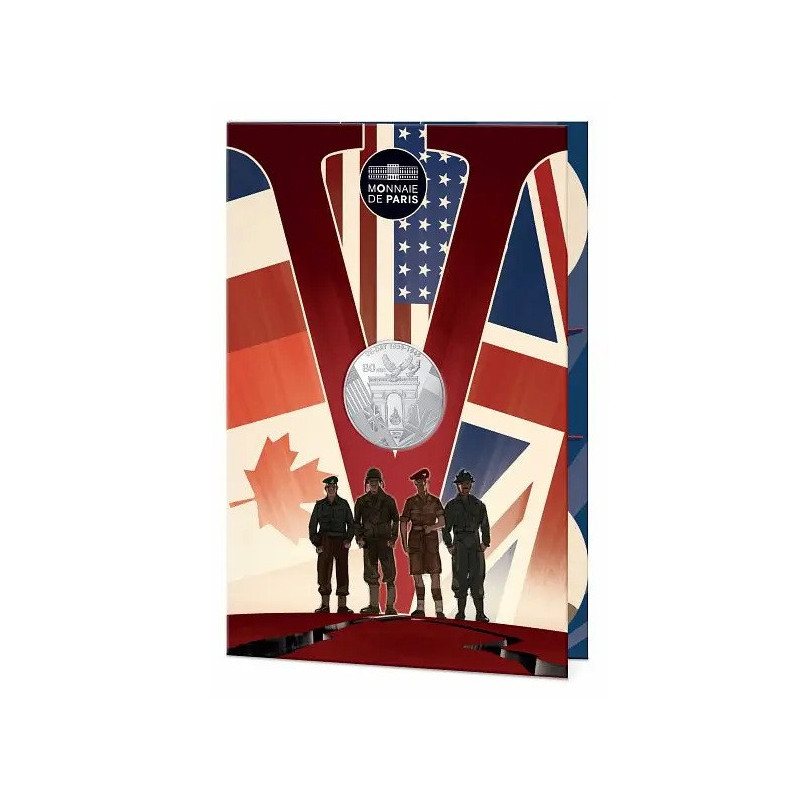 10 Euro Francúzsko 2025 - Ve-Day 1939-1945 (UNC)