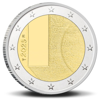 2 Euro Finnország 2025 - Állami látogatás Finnországból (UNC)