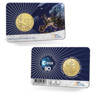 50 cent Hollandia 2025 - Európai Űrügynökség (UNC)
