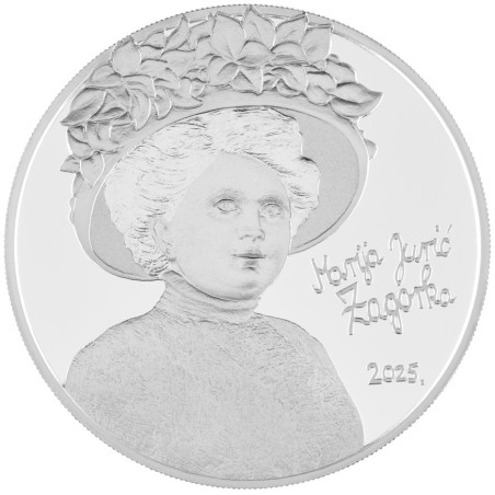 4 Euro Chorvátsko 2025 - Marija Juric Zagorka (Proof)