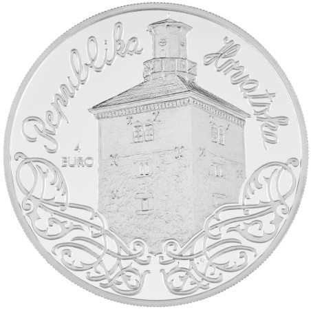 4 Euro Chorvátsko 2025 - Marija Juric Zagorka (Proof)