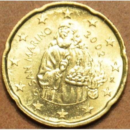 eurocoin eurocoins 20 cent San Marino 2002 (UNC)