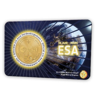 2,5 Euro Belgium 2025 - Európai Űrügynökség (BU holland szöveggel)