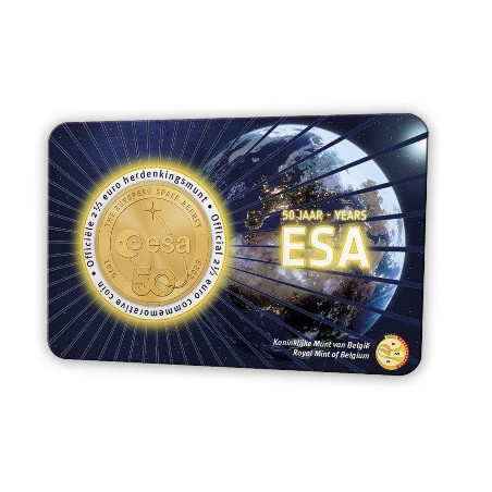 2,5 Euro Belgium 2025 - ESA (BU with Dutch text)