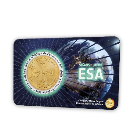 2,5 Euro Belgium 2025 - Európai Űrügynökség (BU francia szöveggel)