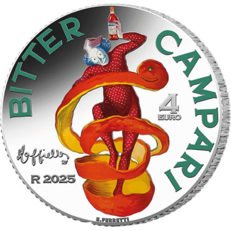4 Euro Olaszország 2025 - Campari (Proof)