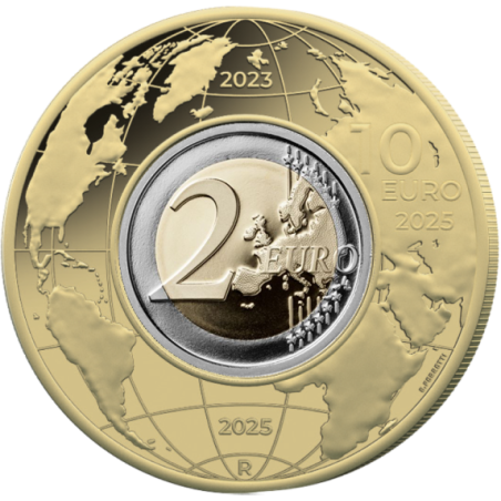 10 Euro Taliansko 2025 + 2 Euro - Amerigo Vespucci (Proof)