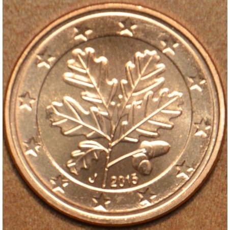 Euromince mince 1 cent Nemecko 2015 \\"J\\" (UNC)