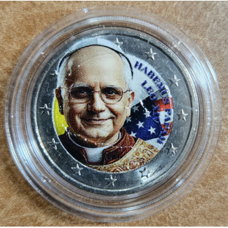 2 Euro fantasy - Nový pápež Lev XIV. (farebná UNC)