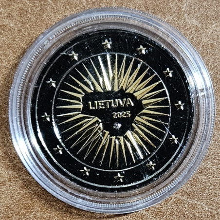 2 Euro Lithuania 2025 - Defence (Ruthenium gold plated UNC)