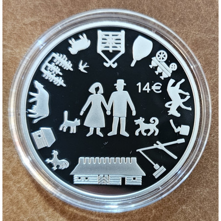14 Euro Észtország 2023 Az észt farmárkodás (Proof)