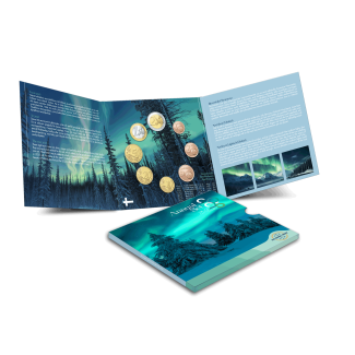 Finnország 2025 - 8 részes forgalmi sor - Északi fény (BU)