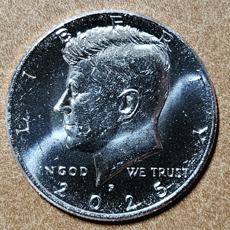 Half dollar USA 2025 "P" (UNC)