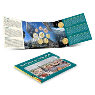 Belgium 2025 set of 10 coins - Hasselt (BU)