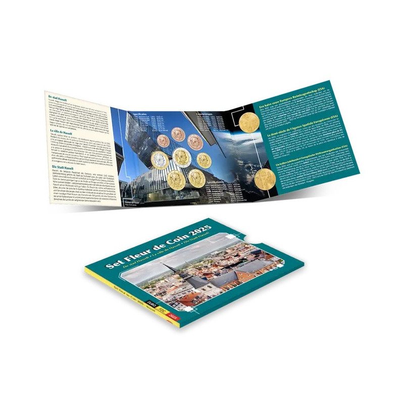 Belgium 2025 set of 10 coins - Hasselt (BU)