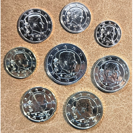 Belgium 2025 set of 8 eurocoins (UNC)