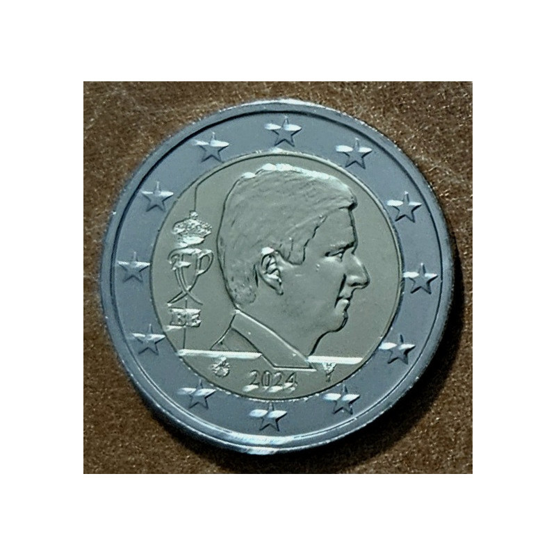 2 Euro Belgicko 2025 - Kráľ Filip (UNC)