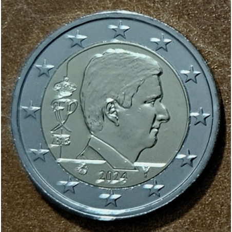 2 Euro Belgicko 2025 - Kráľ Filip (UNC)