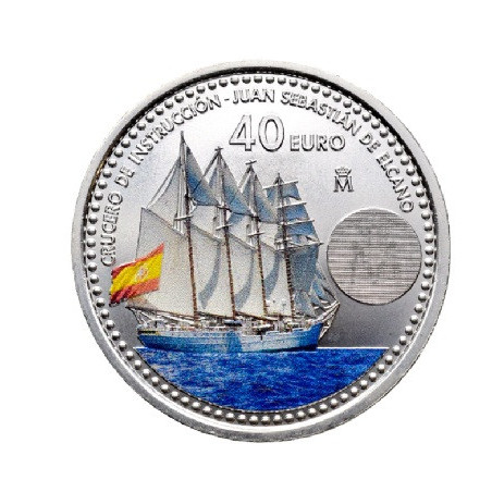 40 Euro Spain 2025 - Elcano & Leonor (UNC)