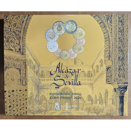 Spanyolország 2024 - 10 részes forgalmi sor (Proof)