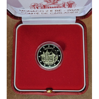 2 euro Monako 2025 - Carladès megye (Proof)