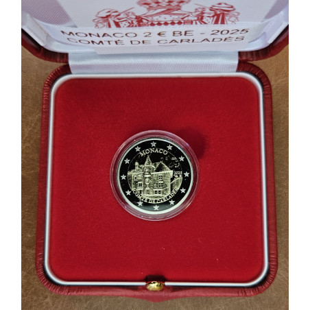 2 euro Monaco 2025 - County of Carladès (Proof)