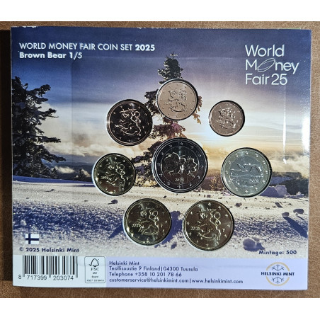 Finland 2025 sada 8 euromincí - Big five (BU)