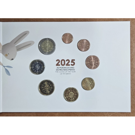 Portugalsko 2025 baby sada 8 mincí (BU)