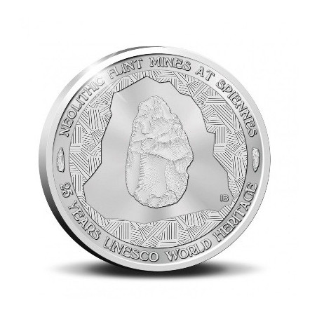 10 Euro Belgium 2025 - Neolitikus kovakőbányák Spiennes-ben (Proof)
