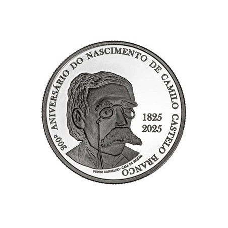 5 Euro Portugal 2025 - Camilo Castelo Branco (Proof)