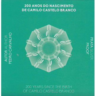 5 Euro Portugália 2025 - Camilo Castelo Branco (Proof)
