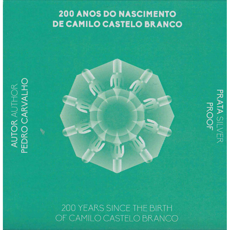 5 Euro Portugalsko 2025 - Camilo Castelo Branco (Proof)