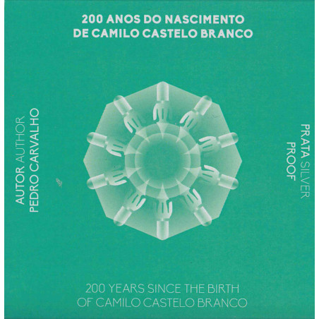 5 Euro Portugália 2025 - Camilo Castelo Branco (Proof)