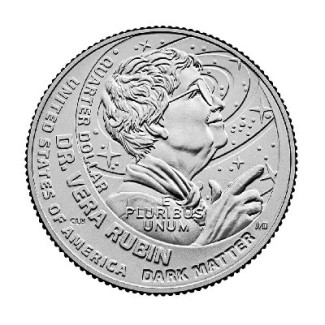 25 cent USA 2025 Dr. Vera Rubin "D" (UNC)