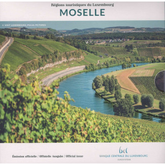 Luxemburg 2025 - 9 részes forgalmi sor A Schuman-terv emlékérmével (BU)