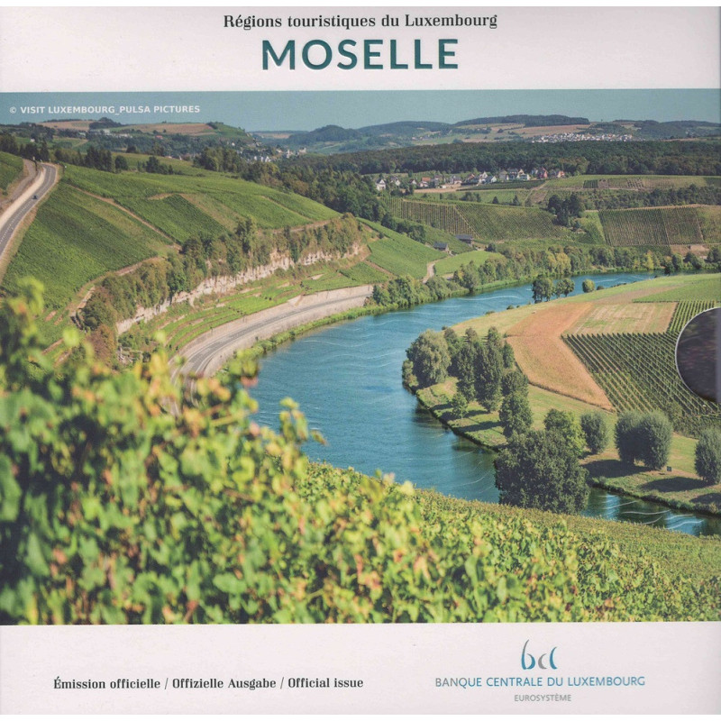 Luxembourg 2025 set with coin The Schuman Declaration (BU)