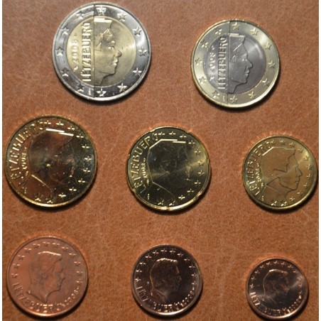Euromince mince Luxembursko 2008 sada 8 mincí (UNC)
