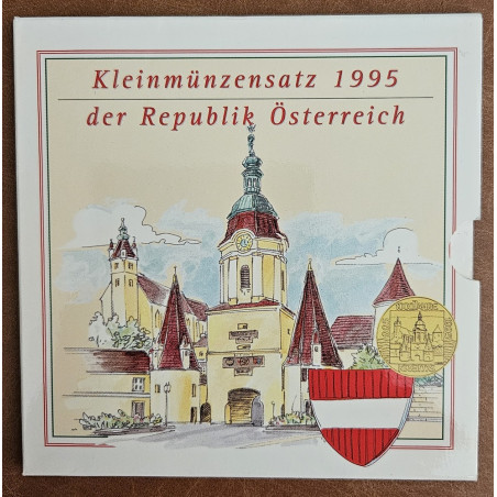 Austria 1995 set of 6 coins Krems (BU)