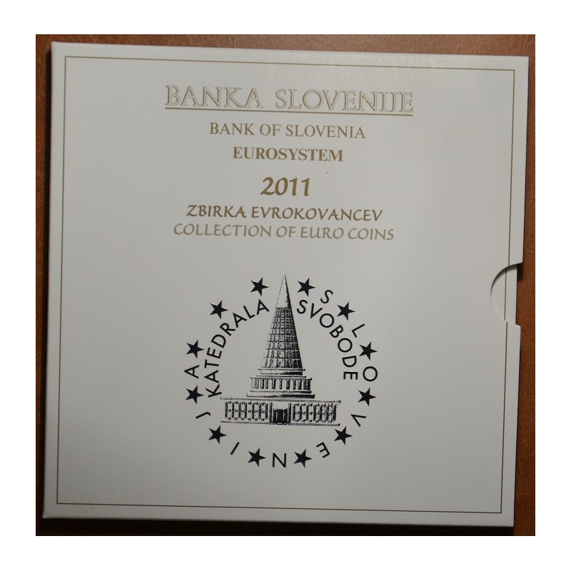 euroerme érme Szlovénia 2011 - 10 darabos forgalmi sor (BU)