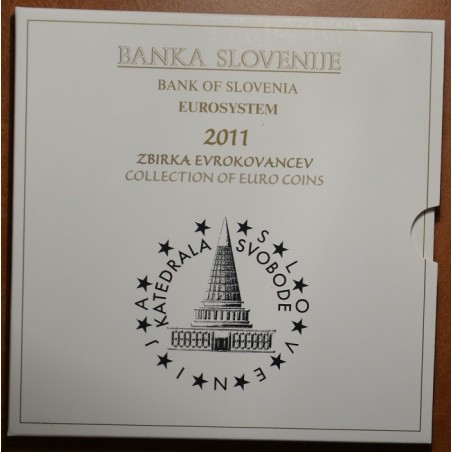 euroerme érme Szlovénia 2011 - 10 darabos forgalmi sor (BU)