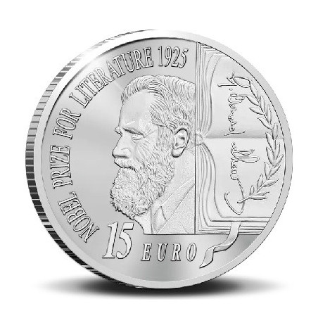 15 Euro Írsko 2025 - George Bernard Shaw (Proof)