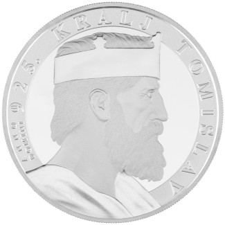 4 Euro Chorvátsko 2025 - Kráľ Tomislav (Proof)