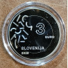 3 Euro Szlovénia 2025 Nova Gorica – Gorizia (Proof)