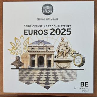 Francúzsko 2025 sada 8 mincí (Proof)