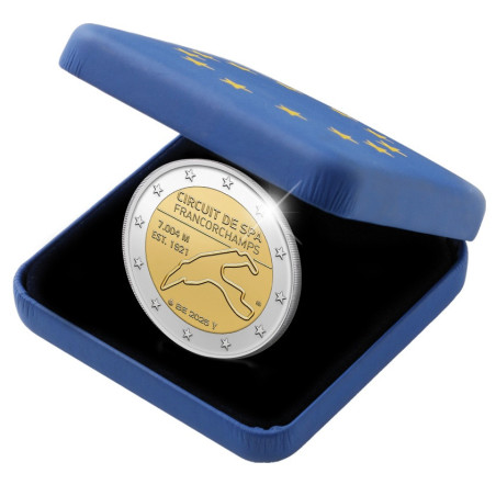 2 Euro Belgicko 2025 - Pretekárska trať SPA (Proof)